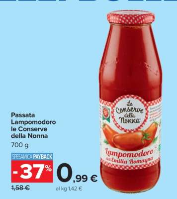 Passata Lampomodoro Le Conserve della Nonna
