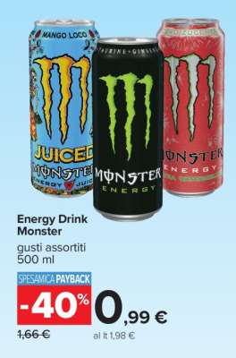 ENERGY DRINK MONSTER