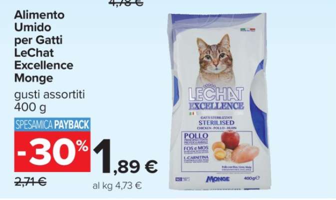 Alimento Umido per Gatti LeChat Excellence Monge