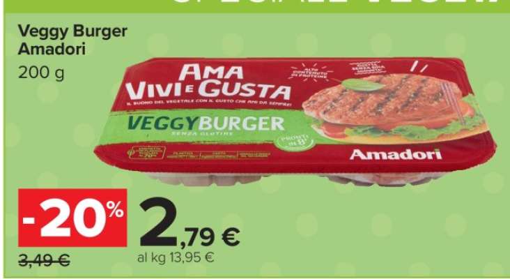 Veggy Burger Amadori