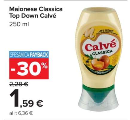 Maionese Classica Top Down Calvé