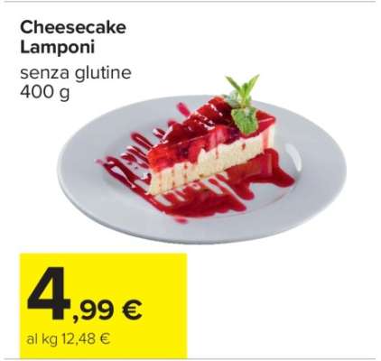 Cheesecake Lamponi