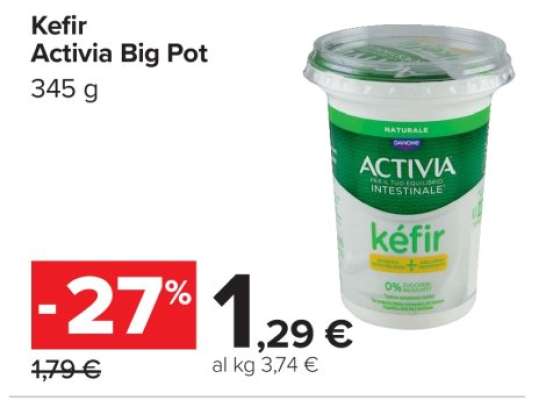Kefir Activia Big Pot