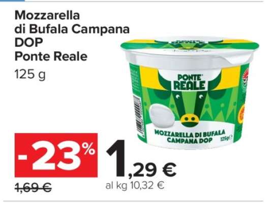 Mozzarella di Bufala Campana DOP Ponte Reale