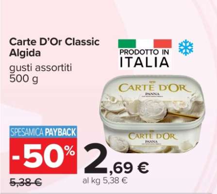 Carte D’Or Classic Algida