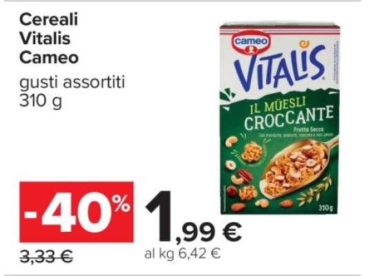 Cereali Vitalis Cameo