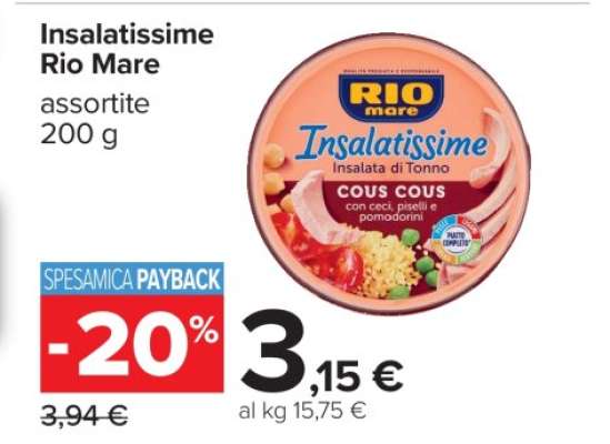 Insalatissime Rio Mare