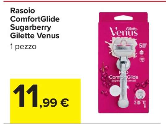 Rasoio ComfortGlide Sugarberry Gilette Venus