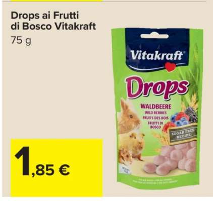 Drops ai Frutti di Bosco Vitakraft