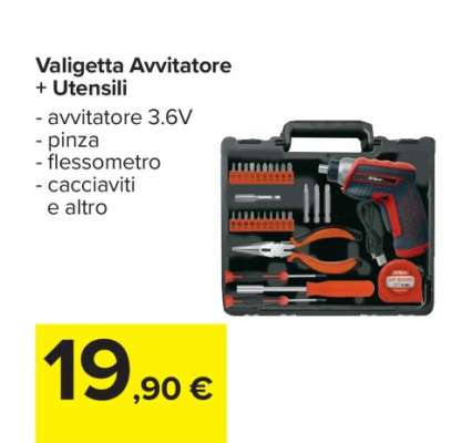 Valigetta Avvitatore + Utensili