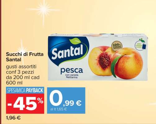 Succhi di Frutta Santal