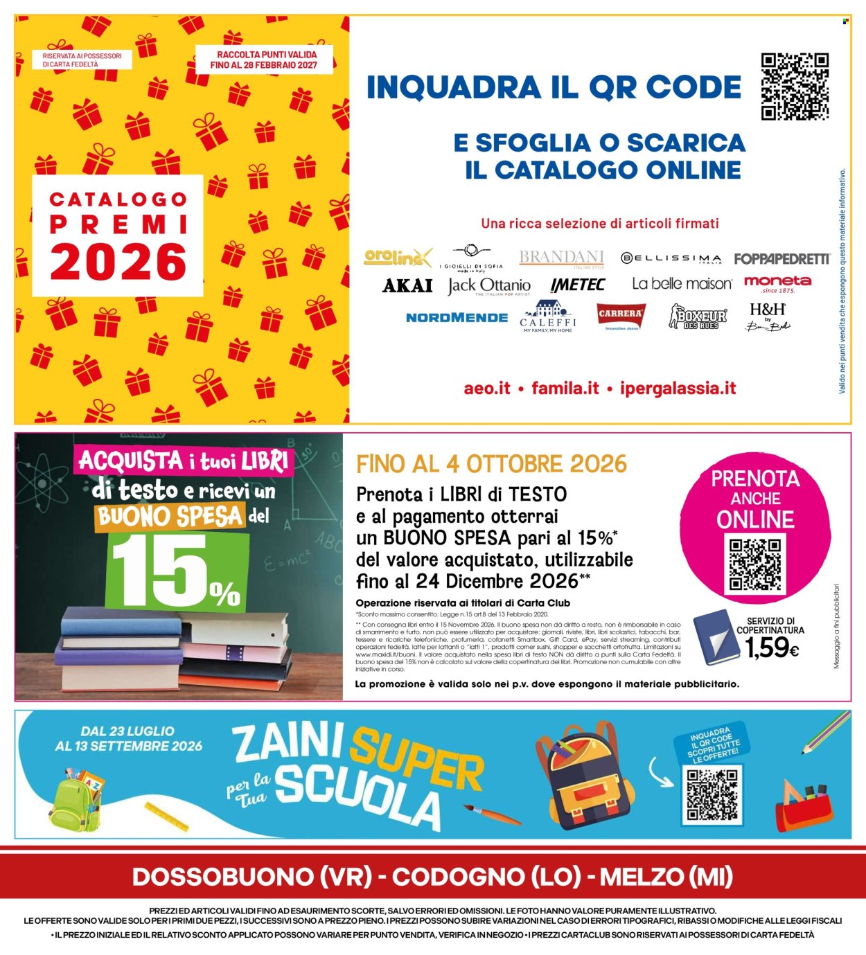 Volantino Famila - 6/8/2026 - 16/8/2026. Pagina 28