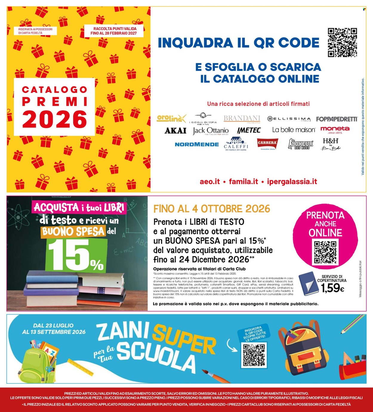 Volantino Famila - 6/8/2026 - 16/8/2026. Pagina 28