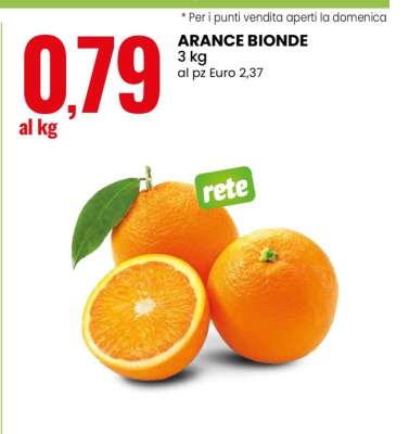 ARANCE BIONDE