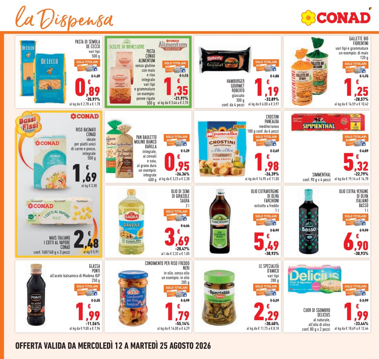 Volantino Conad - 12/8/2026 - 25/8/2026. Pagina 10