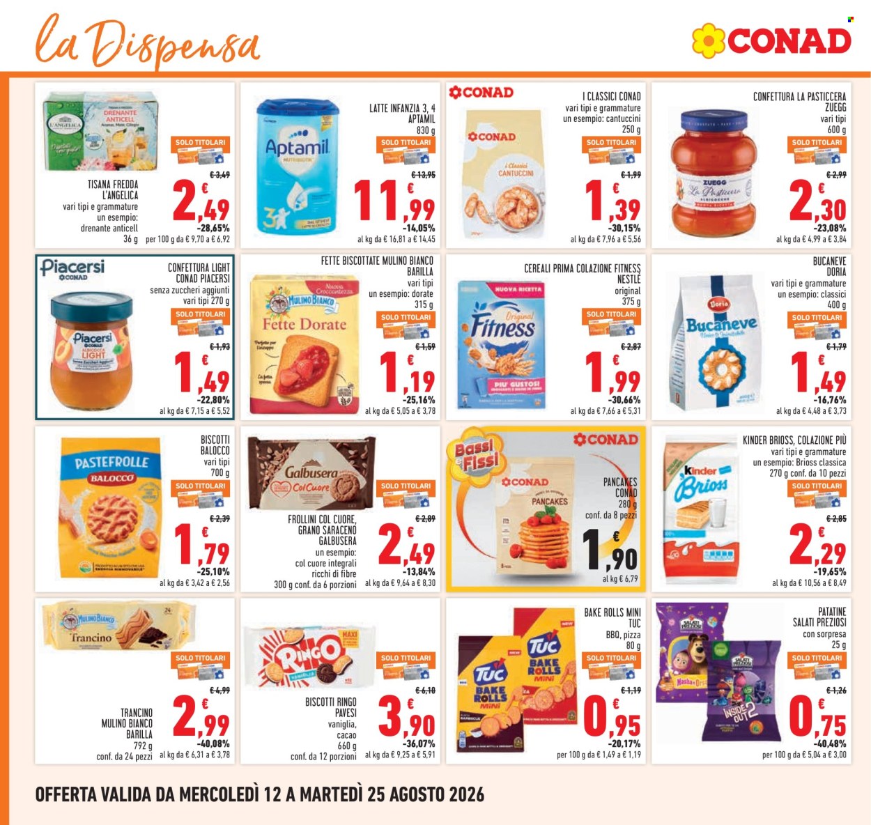 Volantino Conad - 12/8/2026 - 25/8/2026. Pagina 12