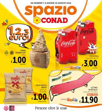Volantino Spazio Conad - 7/8/2026 - 20/8/2026.