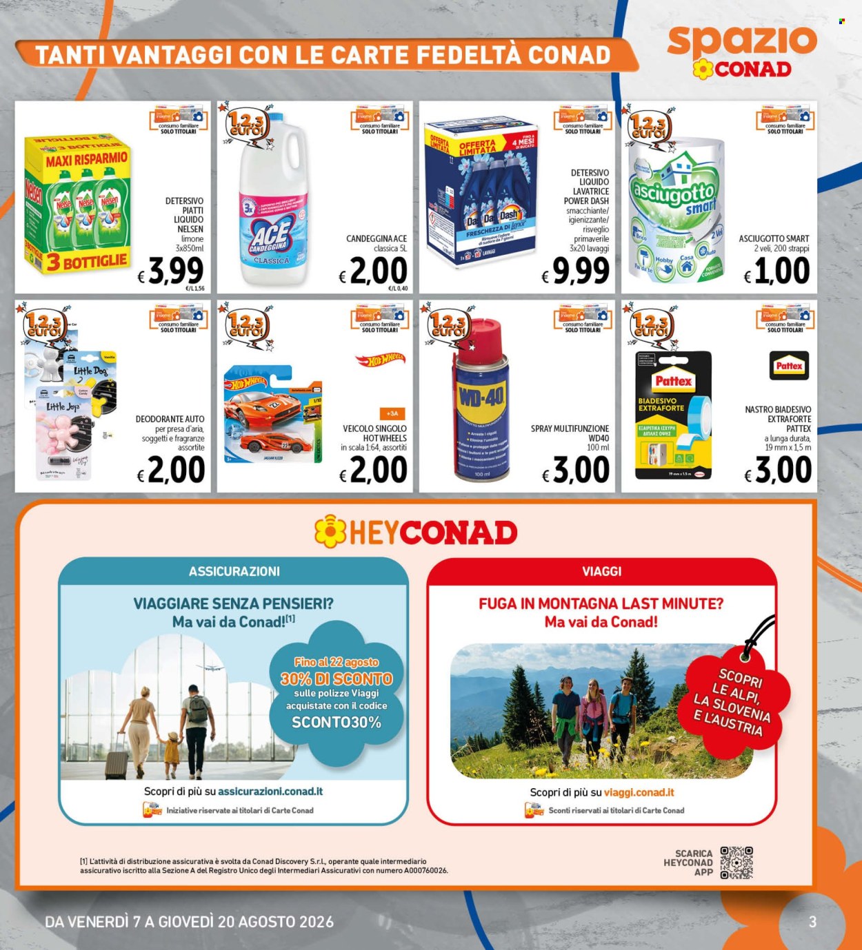 Volantino Spazio Conad - 7/8/2026 - 20/8/2026. Pagina 3