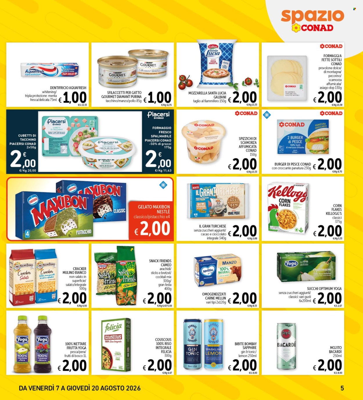 Volantino Spazio Conad - 7/8/2026 - 20/8/2026. Pagina 5