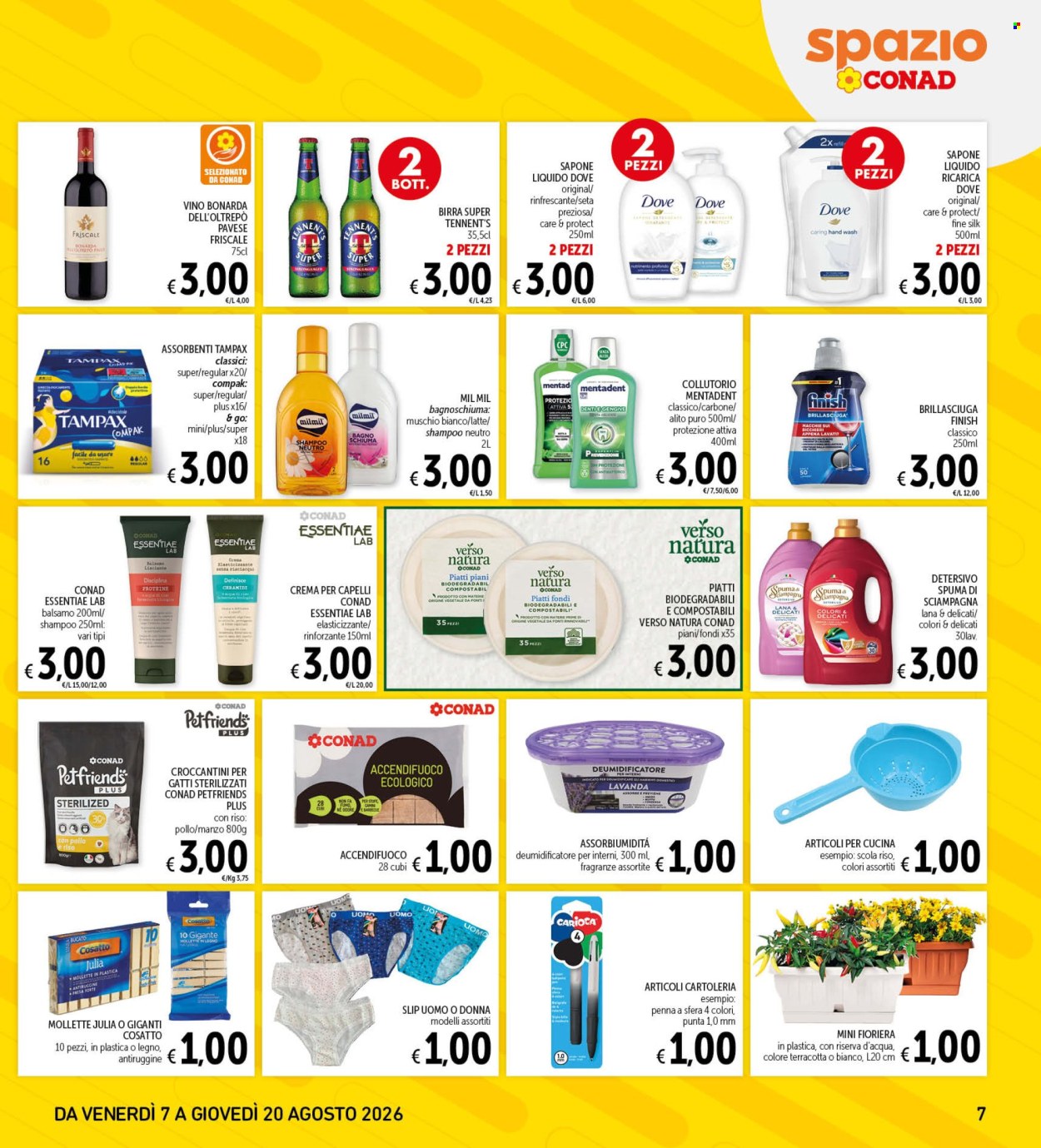 Volantino Spazio Conad - 7/8/2026 - 20/8/2026. Pagina 7