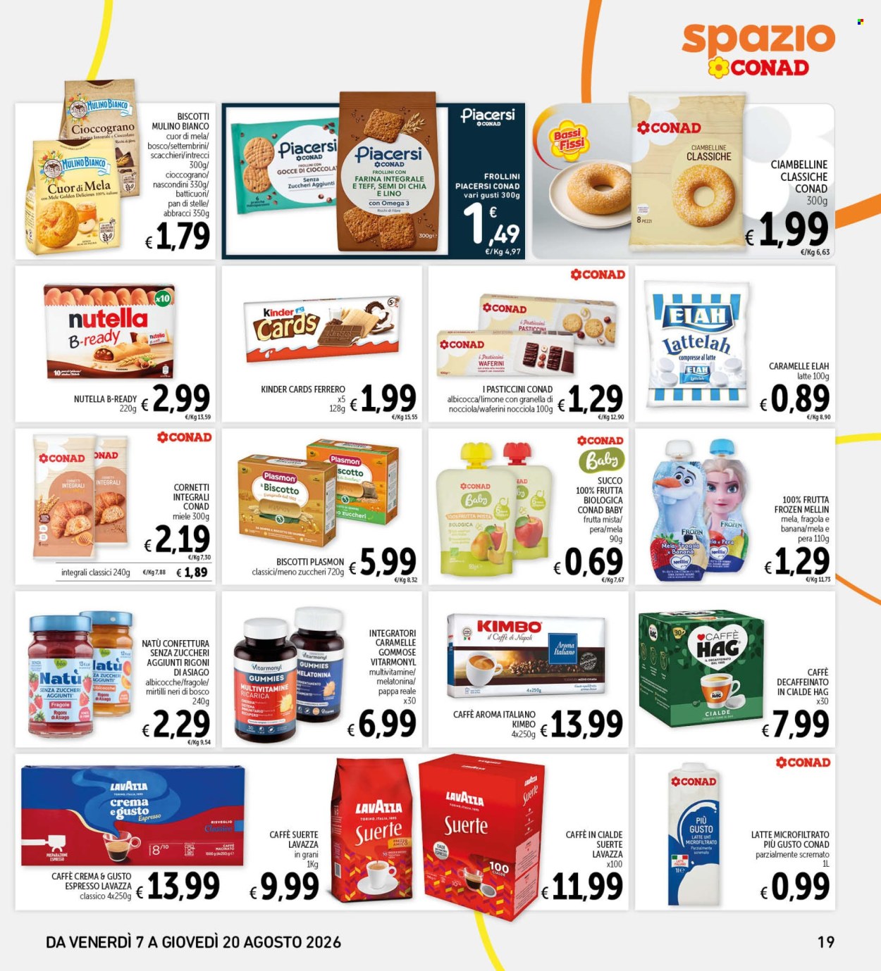Volantino Spazio Conad - 7/8/2026 - 20/8/2026. Pagina 19
