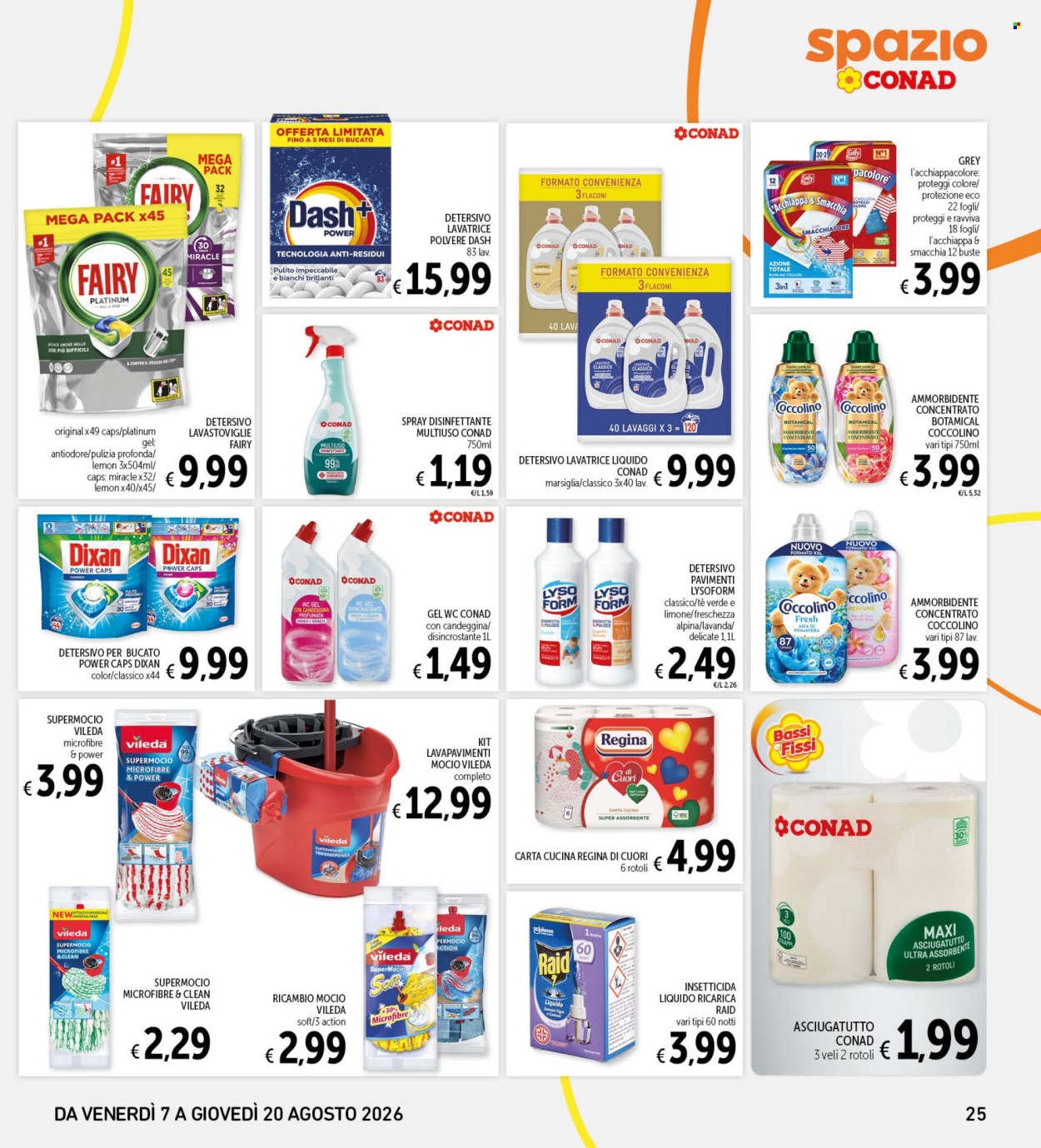 Volantino Spazio Conad - 7/8/2026 - 20/8/2026. Pagina 25