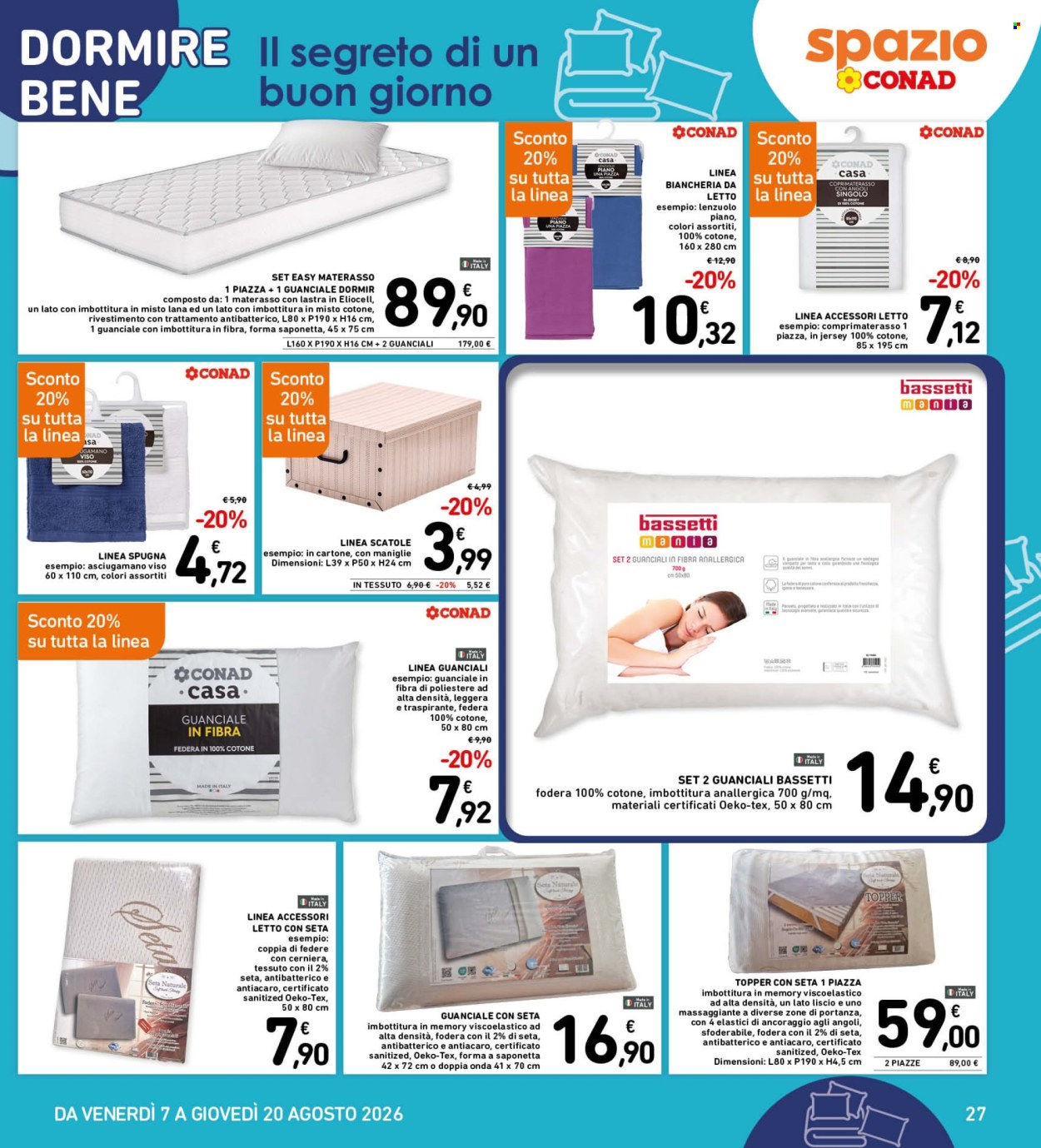 Volantino Spazio Conad - 7/8/2026 - 20/8/2026. Pagina 27