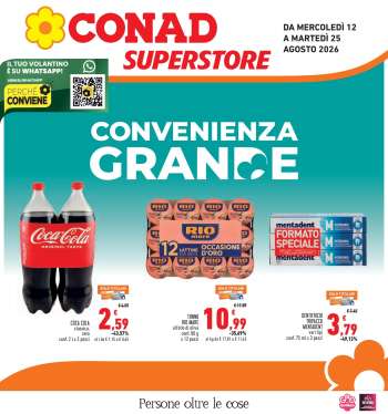 Volantino Conad - 12/8/2026 - 25/8/2026.