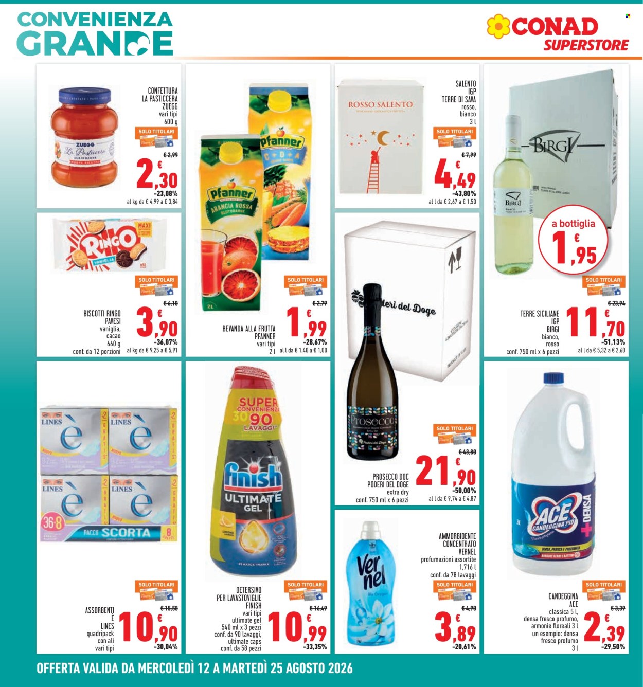 Volantino Conad - 12/8/2026 - 25/8/2026. Pagina 4