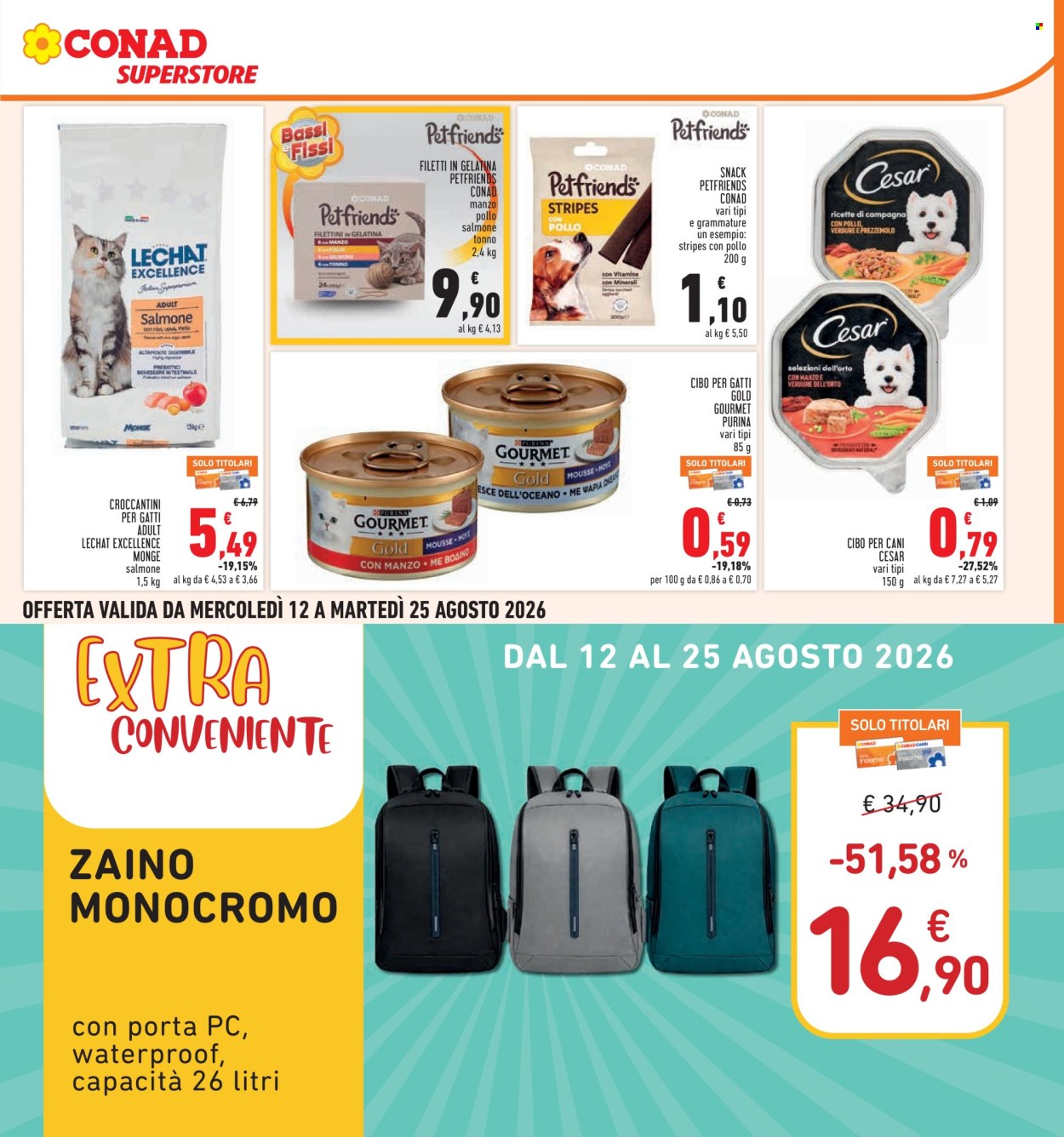 Volantino Conad - 12/8/2026 - 25/8/2026. Pagina 25