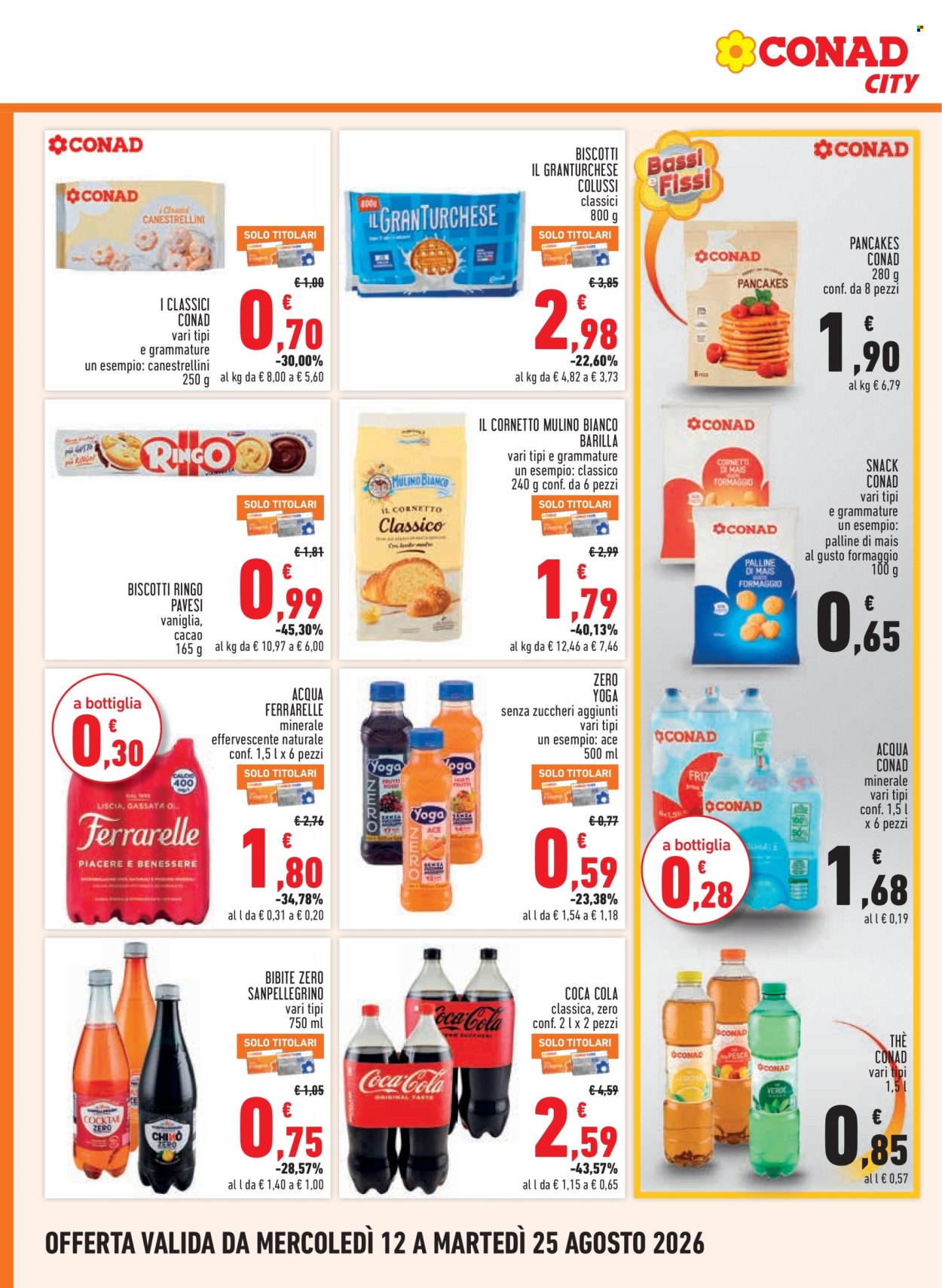 Volantino Conad - 12/8/2026 - 25/8/2026. Pagina 10