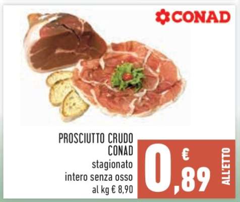 Prosciutto Crudo Conad