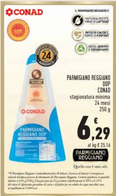 PARMIGIANO REGGIANO DOP CONAD