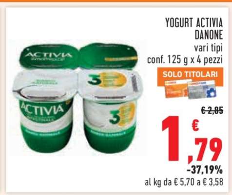 YOGURT ACTIVIA DANONE
