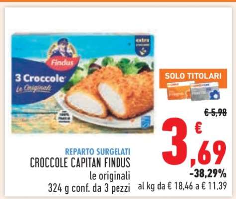 Croccole Capitan Findus