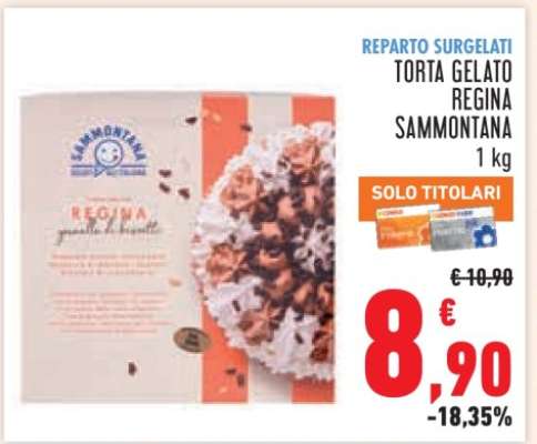 TORTA GELATO REGINA SAMMONTANA