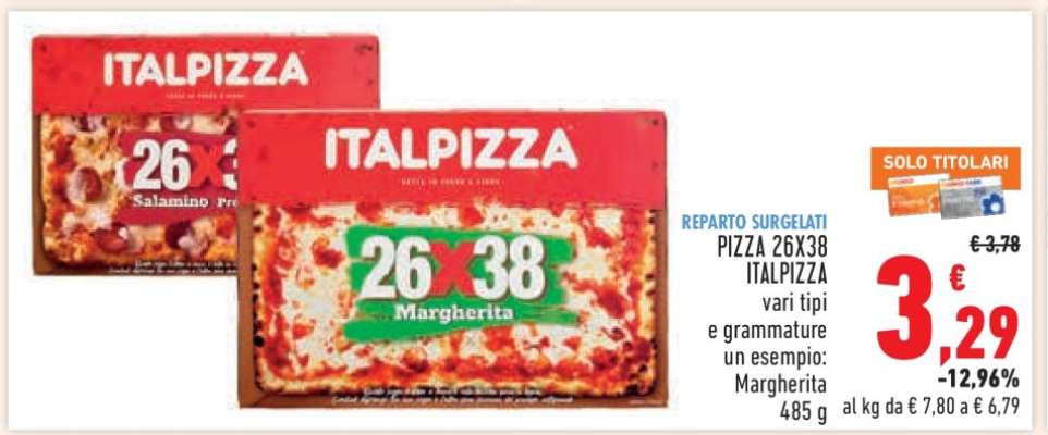 PIZZA 26X38 ITALPIZZA