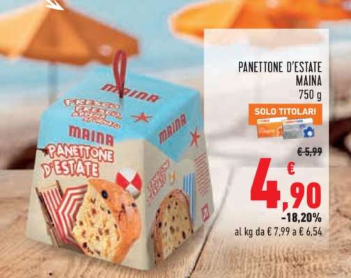 PANETTONE D'ESTATE MAINA