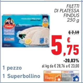 Filetti di Platessa Findus