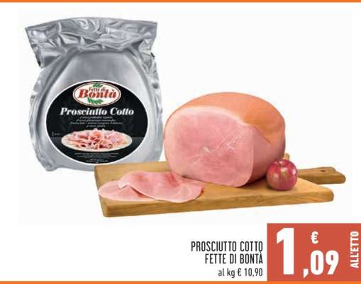 Prosciutto Cotto Fette di Bontà
