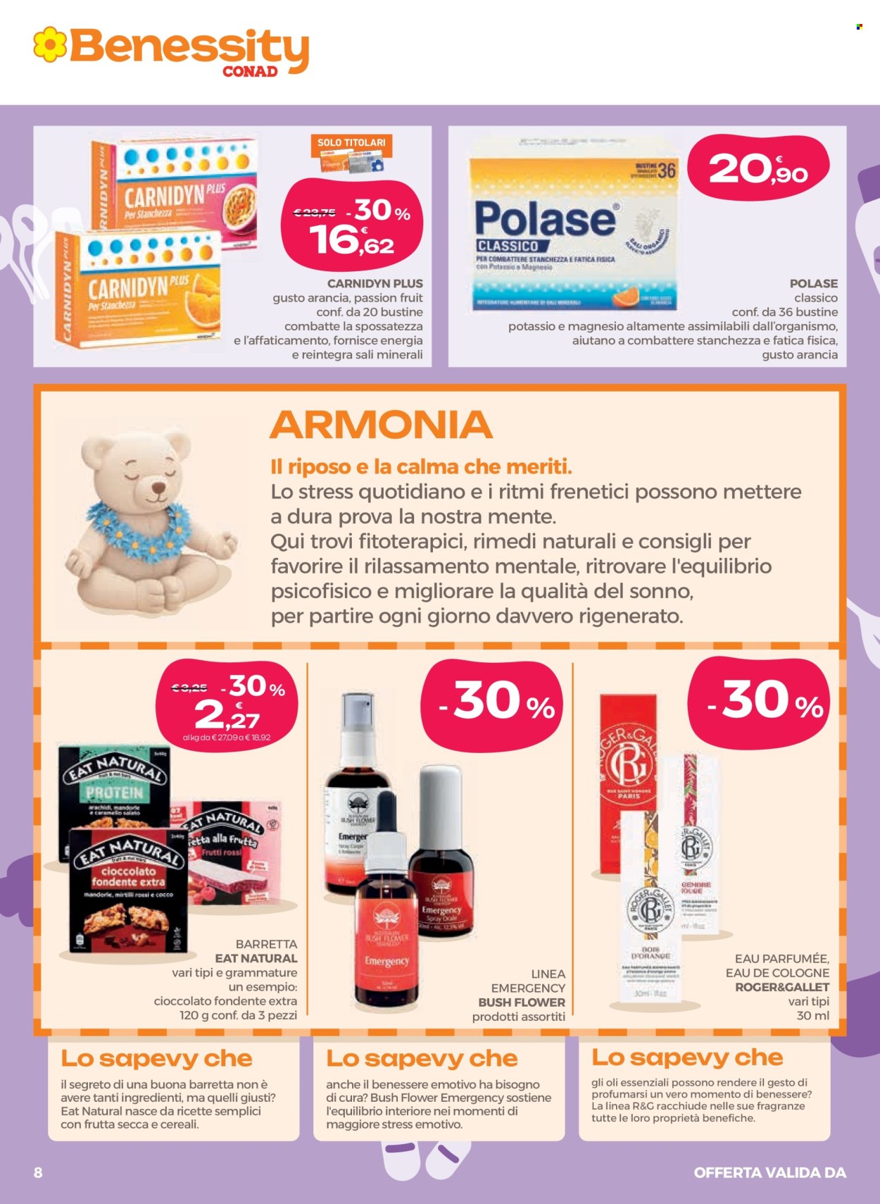 Volantino Benessity Conad - 13/8/2026 - 26/8/2026. Pagina 8