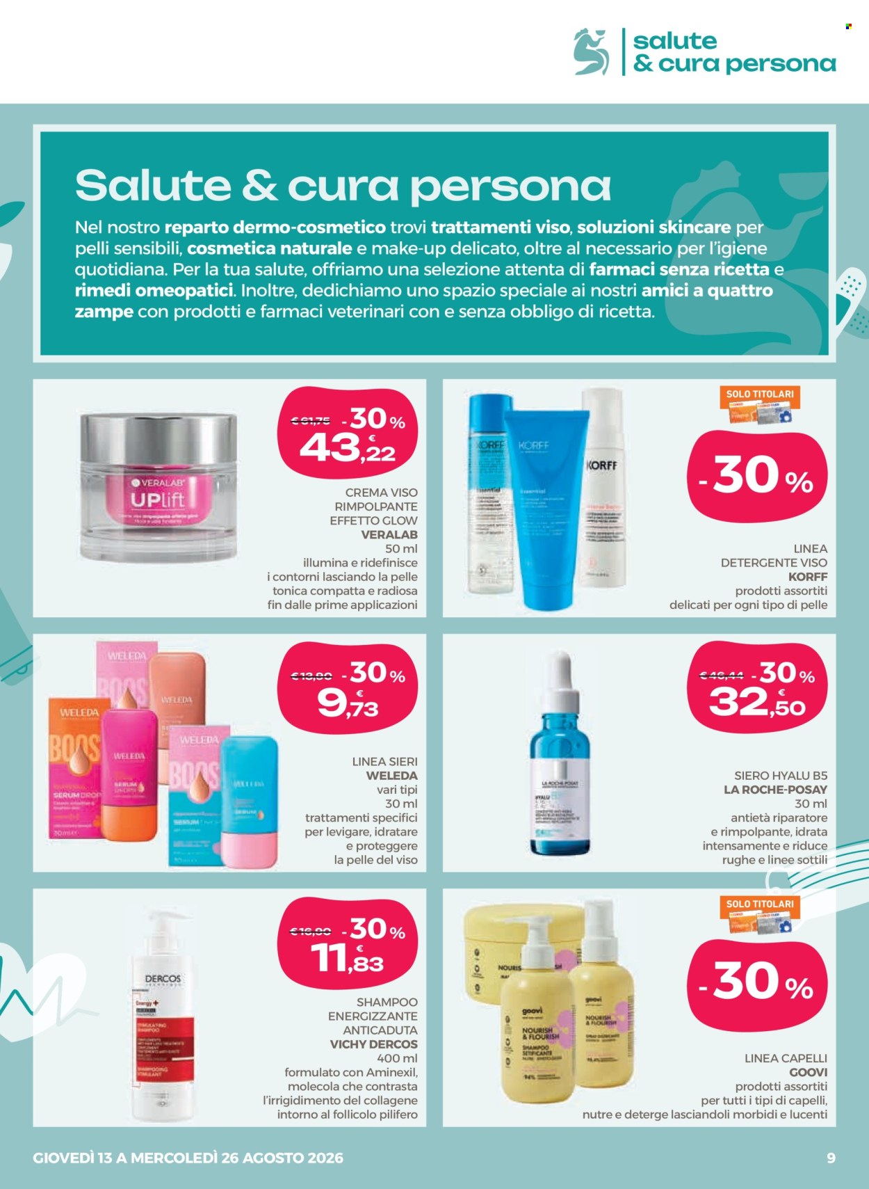 Volantino Benessity Conad - 13/8/2026 - 26/8/2026. Pagina 9