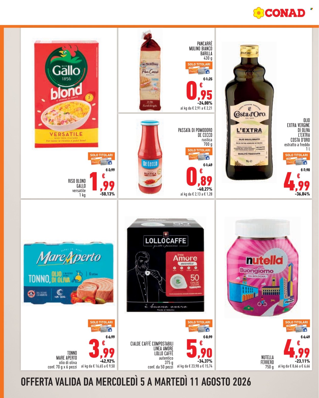 Volantino Conad - 5/8/2026 - 11/8/2026. Pagina 6