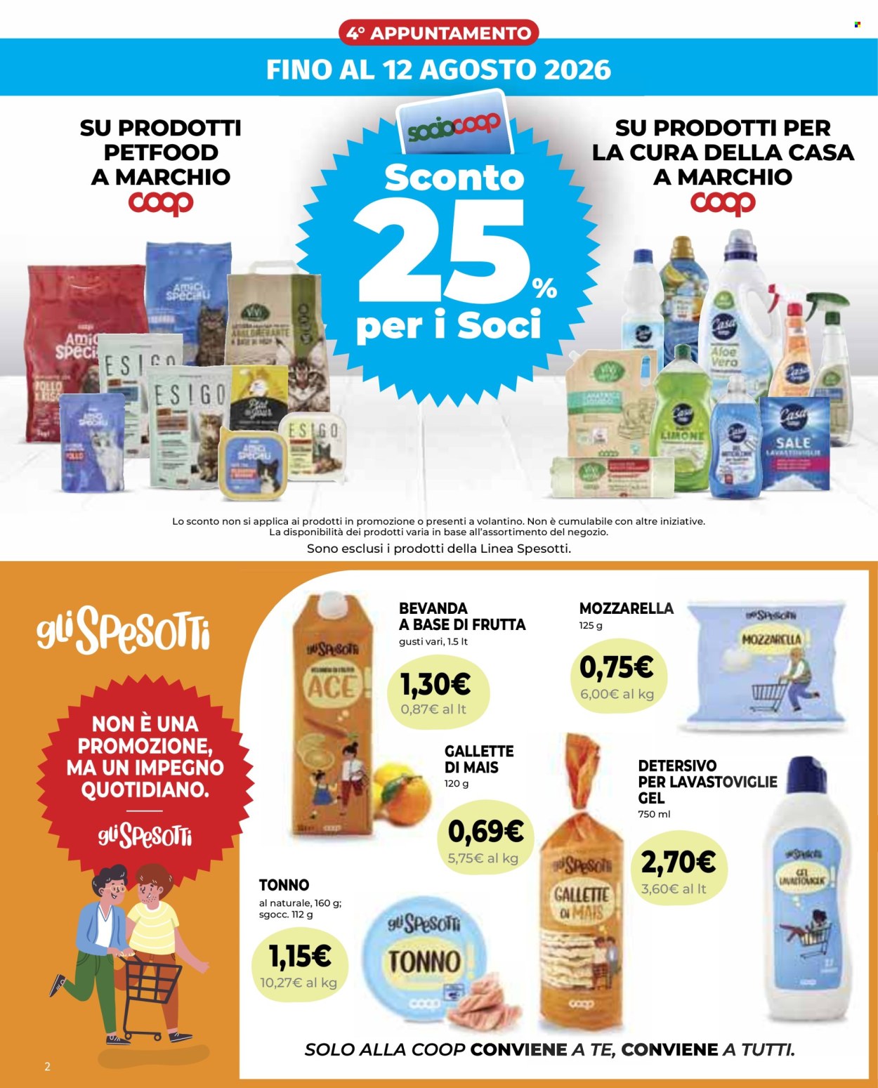 Volantino Coop - 6/8/2026 - 19/8/2026. Pagina 2