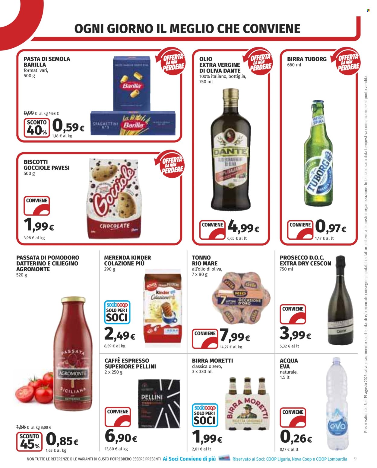 Volantino Coop - 6/8/2026 - 19/8/2026. Pagina 9