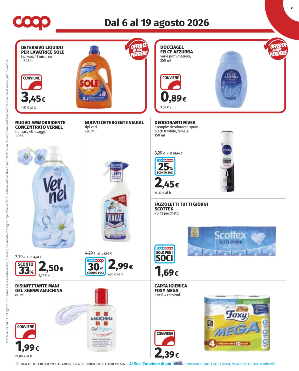 Volantino Coop - 6/8/2026 - 19/8/2026. Pagina 10