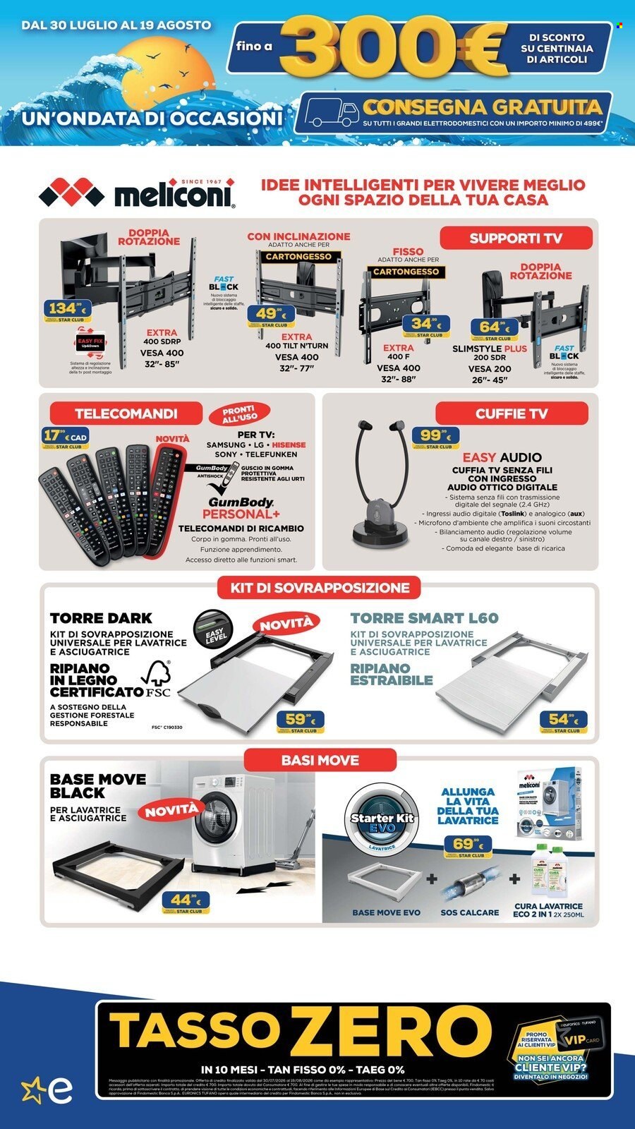 Volantino Euronics - 30/7/2026 - 19/8/2026. Pagina 4
