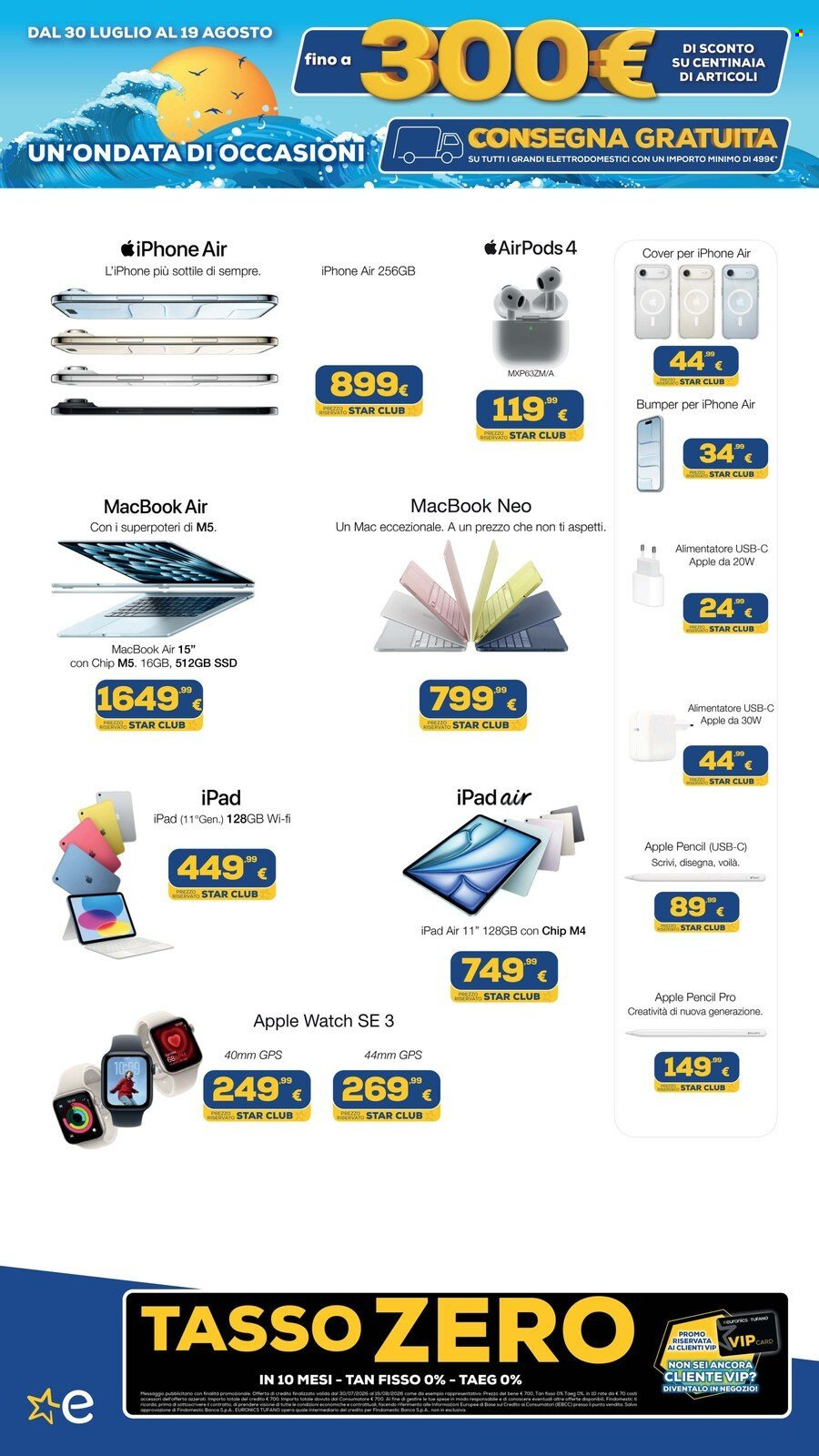 Volantino Euronics - 30/7/2026 - 19/8/2026. Pagina 20