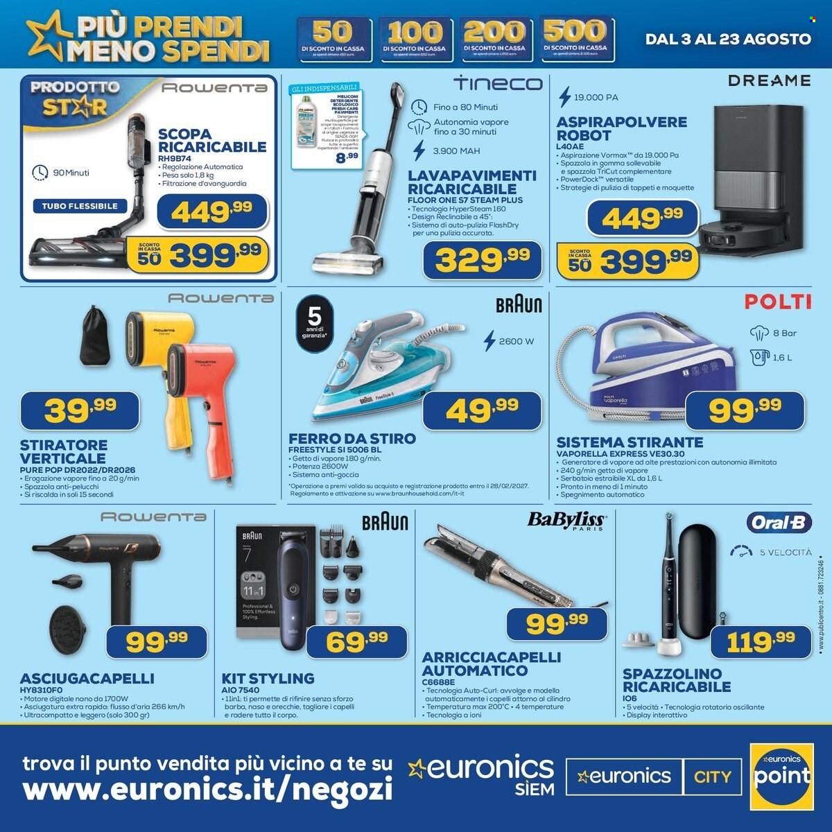 Volantino Euronics - 3/8/2026 - 23/8/2026. Pagina 12