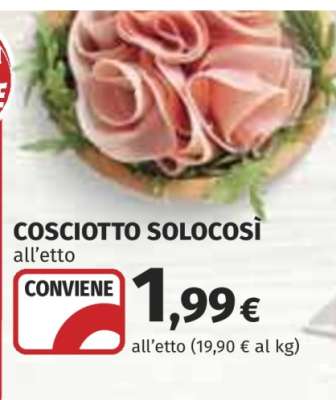 COSCIOTTO SOLOCOSÌ